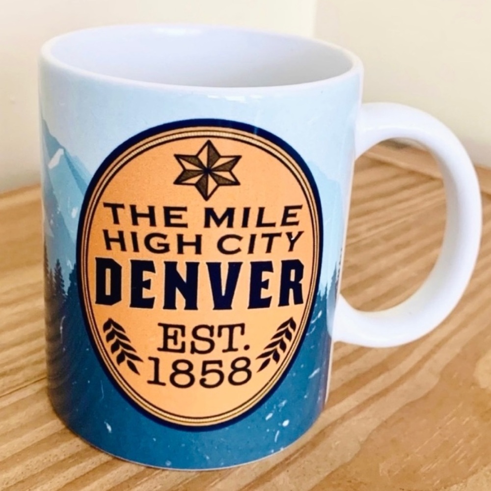 The Mile High City Denver Colorado Mug